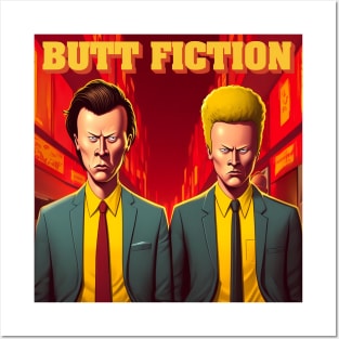 Pulp Fiction Beavis and Butt-Head Posters and Art